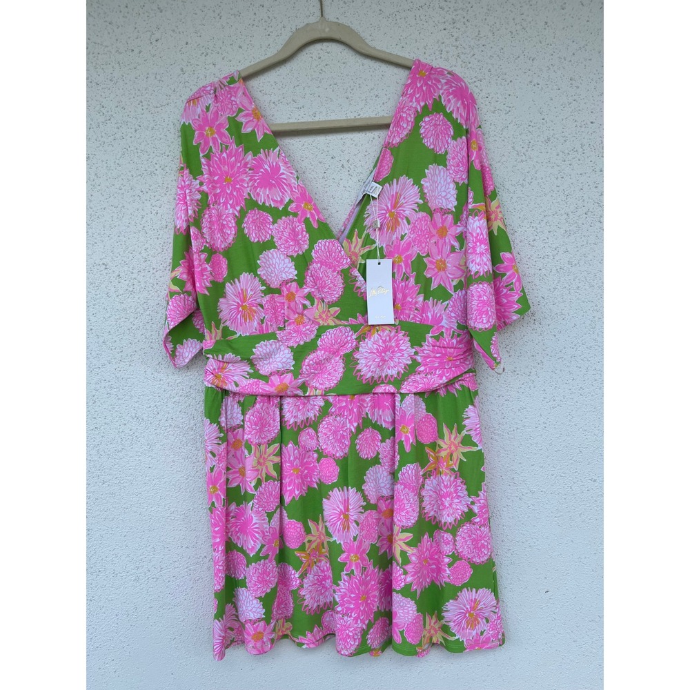 Lilly Pulitzer Parigi Knit Skort Romper Multi seaside Garden XXL NWT - Picture 6 of 7